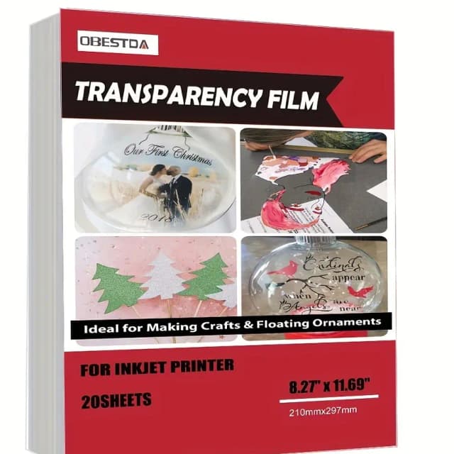 Transparency film A4 for instant sheet reison art